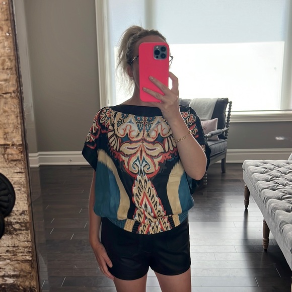 RAMPAGE silky boat neck top - Picture 2 of 7